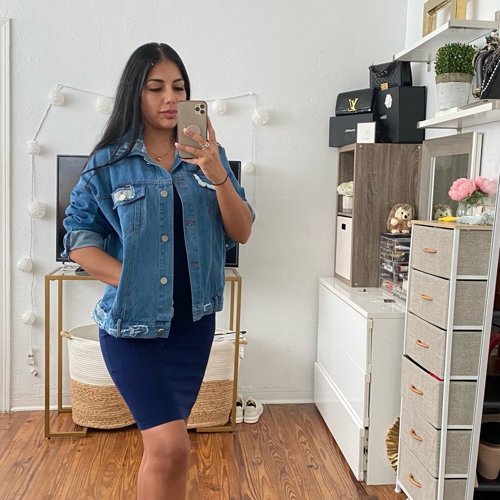 POL oversized jean jacket